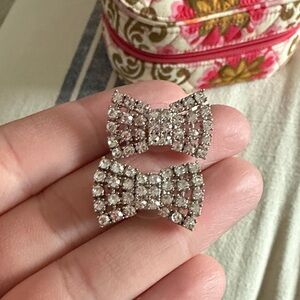Kate Spade Sparkling Bow Earrings